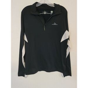 Paradox Quarter Zip Pullover Black and White Size Men’s Small